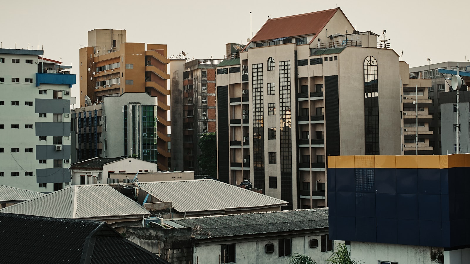 Lagos skyline at dusk — the city PatternKeepers works from.